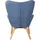 CLP Lounger Durham Stoff blau