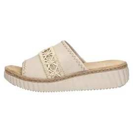 Rieker Pantolette beige, - Beige - 41