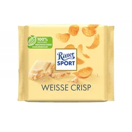 Ritter Sport Weiss + CRISP Schokolade 100,0 g