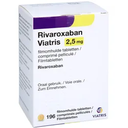 Rivaroxaban Viatris 2.5 Mg Filmtabletten 196 St