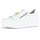 Gabor Sneaker Low Damen Weiß/Gold 40,5