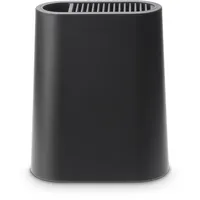 Brabantia Profile Messerblock mit Zusatzfach, Kunststoff, Dark Grey, 129889