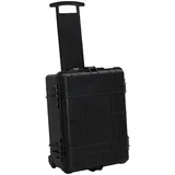 deluke Universalkoffer mit Schaumstoffeinlage 58x45x27cm schwarz