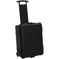 deluke Universalkoffer mit Schaumstoffeinlage 58x45x27cm schwarz