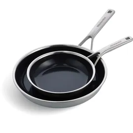 KitchenAid Multi-Ply Bratpfannen-Set 2-tlg. 20 cm + 28 cm