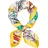 Stylebreaker Halstuch Palmen Muster Popart Style, gelb, | Gr.: onesize