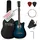 Rocktile WSD-5C-BUB Slim Line Westerngitarren Set Blueburst,