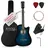 Rocktile WSD-5C-BUB Slim Line Westerngitarren Set Blueburst