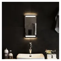 VidaXL LED-Badspiegel 20x40 cm