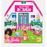Lisciani Liscianigiochi 88850 Barbie Dough Kit-House, Glitterdough, Dosen mit Schablonen, Auge-Hand-Koordination, Nicht Zutreffend.