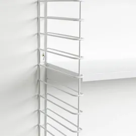 Metaltex Wandregal 70 x 21 x 68 cm Weiß