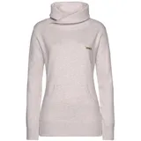 bench. loungewear Longsweatshirt Damen beige-meliert Gr.32/34
