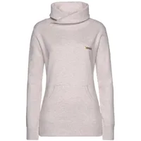 bench. loungewear Longsweatshirt Damen beige-meliert Gr.32/34