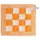 Knit Factory Topflappen Block - Hitzebeständige Lappen - Schutzlappen zum Kochen - Küchenzubehör - Kochlappen - Ecru/Orange - Traditioneller Look - 23x23 cm