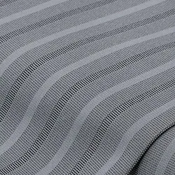 Outdoor-Gewebe "Porto", Streifen grau-color, 150 cm breit