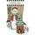 Design Works Crafts Kreuzstich Stickpackung Weihnachtsstrumpf Schneemann, Zählmuster