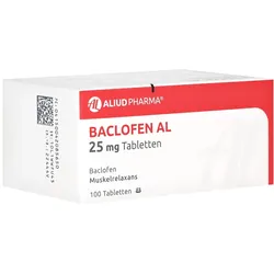 Baclofen AL 25 mg Tabletten 100 St