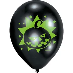 Amscan 999246 - Halloween - Luftballons (6 Stück)