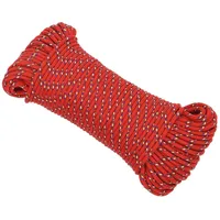 vidaXL Leinen Bootsseil 5 mm 25 m Polypropylen Rot