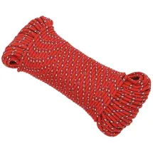 vidaXL Leinen Bootsseil 5 mm 25 m Polypropylen Rot