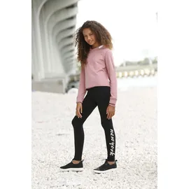 Kidsworld Stretch-Leggings Schwarz 164