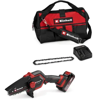 Einhell GE-PS 18/15 Li Bag Kit inkl. 1 x 2,5 Ah Akku + Ladegerät + Ersatzkette