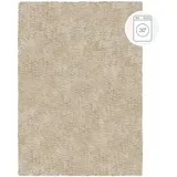 FLAIR RUGS Hochflor-Teppich FLAIR RUGS "Alpine Faux Fur" Teppiche Gr. B: 180cm, 35mm, L: 290cm, beige (natur) waschbarer Kunstpelzteppich