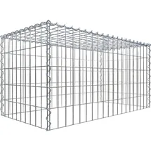 Gabiona Gabione-Anbaukorb Typ 3 50 x 100 x 50 cm Maschenw 5 x 10 cm