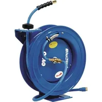 EWO Schlauchaufroller BluBird f.Luft u.Wasser L.20m Geh.Metall Ausgang DN