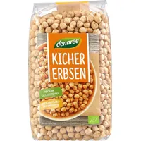 dennree Kichererbsen ganz, getrocknet bio 500g
