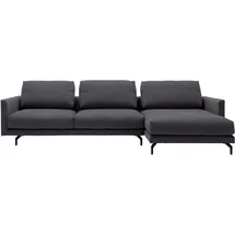 creation by rolf benz Ecksofa "CR.414, Designecksofa, Polsterecke, Breite 300cm, L-Form", schwarz (anthrazitgrau, schwarzgrau), B:300cm H:91cm T:172cm, CREATION BY ROLF BENZ, Sofas, Ecksofa, wahlweise aus feinstem Rindsleder oder hochwertigem Chenille