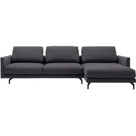 creation by rolf benz Ecksofa "CR.414, Designecksofa, Polsterecke, Breite 300cm, L-Form", schwarz (anthrazitgrau, schwarzgrau), B:300cm H:91cm T:172cm, CREATION BY ROLF BENZ, Sofas, Ecksofa, wahlweise aus feinstem Rindsleder oder hochwertigem Chenille