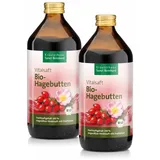 Bio-Hagebutten-Vitalsaft 2 x 500 ml - 1 Liter