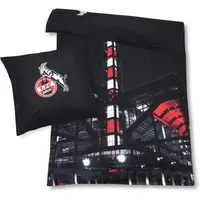 1. FC Köln Bettwäsche 2023 schwarz Unisex Gr. 80