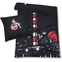 1. FC Köln Bettwäsche 2023 schwarz Unisex Gr. 80