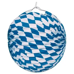 Lampion `Bayern` Oktoberfest 25 cm schwer entflammbar