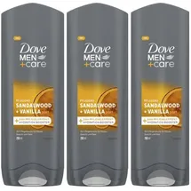 Dove Men + Care 3in1 Duschgel Sandalwood & Vanilla Duft 6 x 250 ml