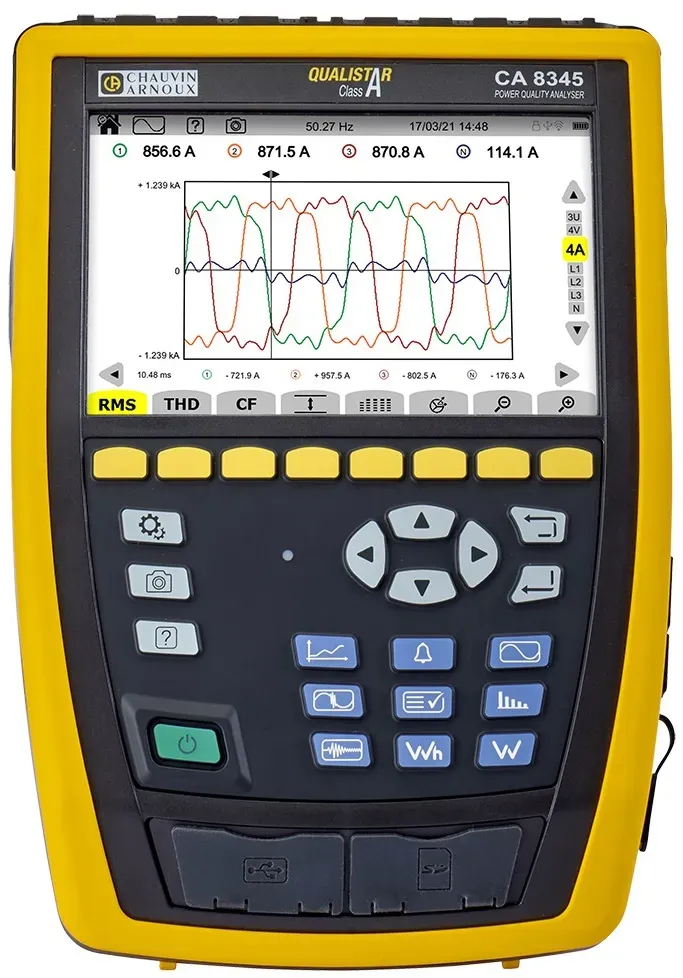 Chauvin Arnoux Leistungs-u.Netzanalysator CA 8345 #P01160658N