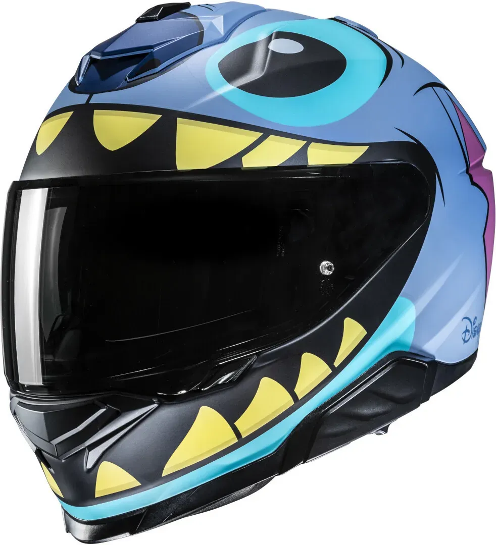 HJC i71 Stitch Disney Helm, blauw-donkerrood, XS 54 55 Voorman