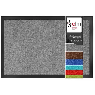 Karat Monochrom 90 x 120 cm silbergrau