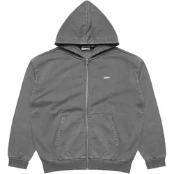 Obey LOWERCASE PIGMENT ZIP HOODY - Grau - M