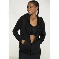 ONLY PLAY Kapuzensweatshirt »ONPLOUNGE LIFE HOOD FZ LS SWT NOOS«, schwarz