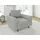 s-style möbel Sessel Zara Cord 72 x 71 x 70 cm Grau mit Kissen