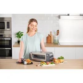 Ninja 3-in-1 Toaster Elektrogrill 2023 grau/silber