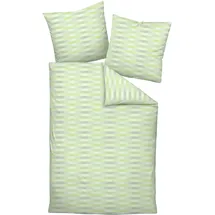 JANINE Carmen S Interlock-Jersey Grün 155 x 220 cm + 80 x 80 cm