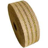 Baumgurt/Baumband – 5/10/25/50 m – Jute, PP, Polyester, Gummi – UV-beständig, nachhaltig, elastisch – je nach Auswahl – Made in Germany (Jute, 5m)