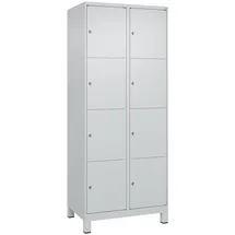 C+P Classic PLUS Garderobenschrank 1950x800x500 Lichtgrau