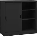 vidaXL Schrank mit Schiebetüren 0 x 0 x 0 cm Grau