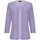 GOLDNER Shirtjacke mit Häkchenverschluss lila 38