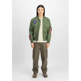 Alpha Industries Ma-1 Tt Flying Tigers Jacke - Green - 2XL